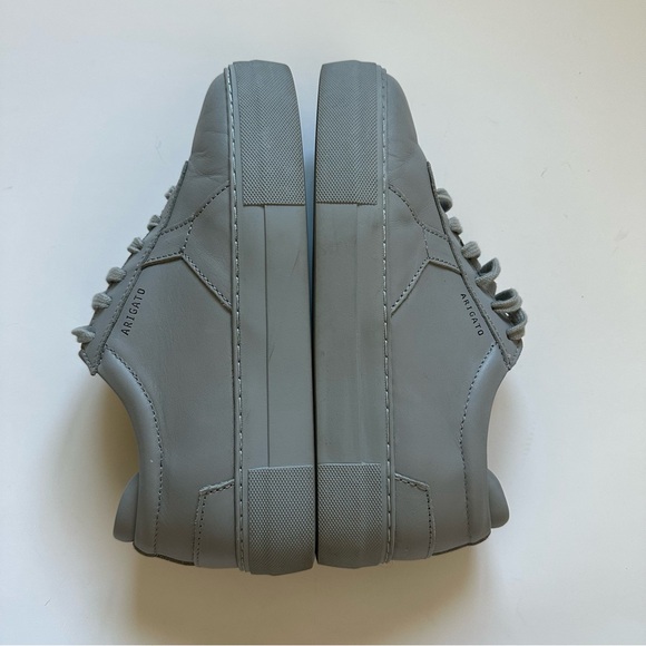 EUC Axel Arigato Women's Platform Leather Sneakers Trainers Grey US 7.5 / EU 38 - Picture 4 of 16